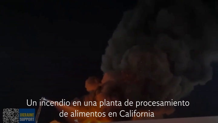 Este incendio obligó la evacuación de miles en California por riesgo de explosión con amoníaco