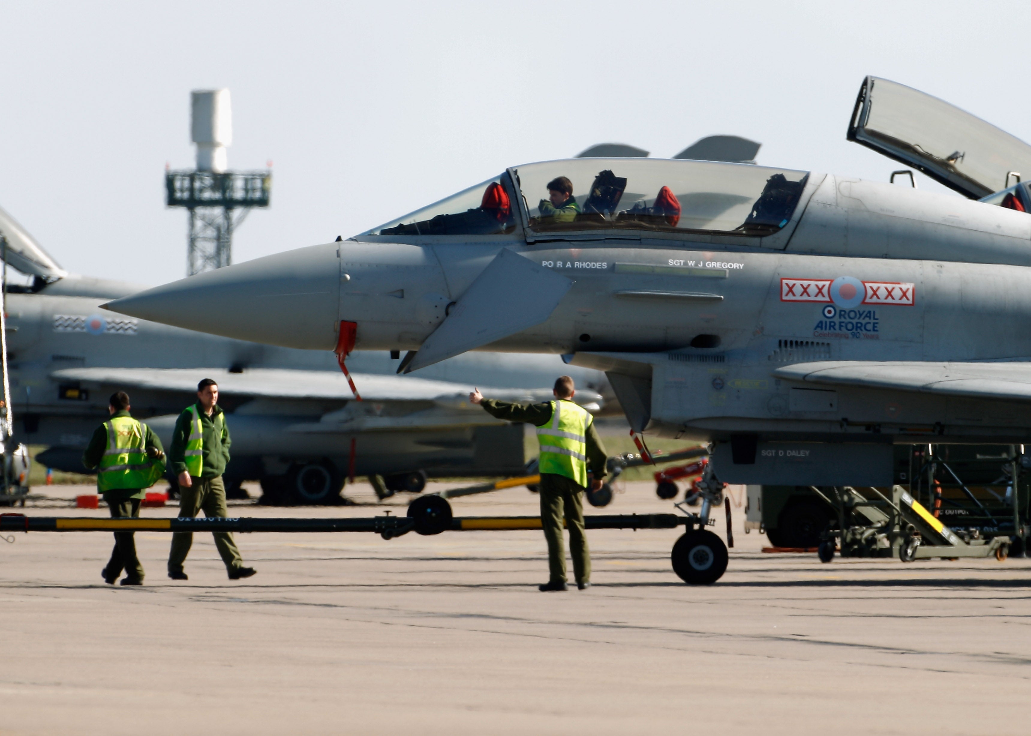 En 2011 el Reino Unido utilizó la operación militar en Libia para mostrar el Eurofighter Typhoon a potenciales clientes indios