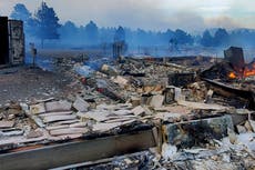 El viento, un factor clave en incendios en suroeste de EEUU