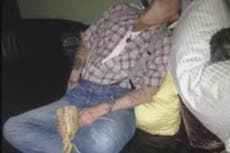 Johnny Depp reacciona a foto que Amber Heard le tomó dormido y con helado derramado tras consumir opioides