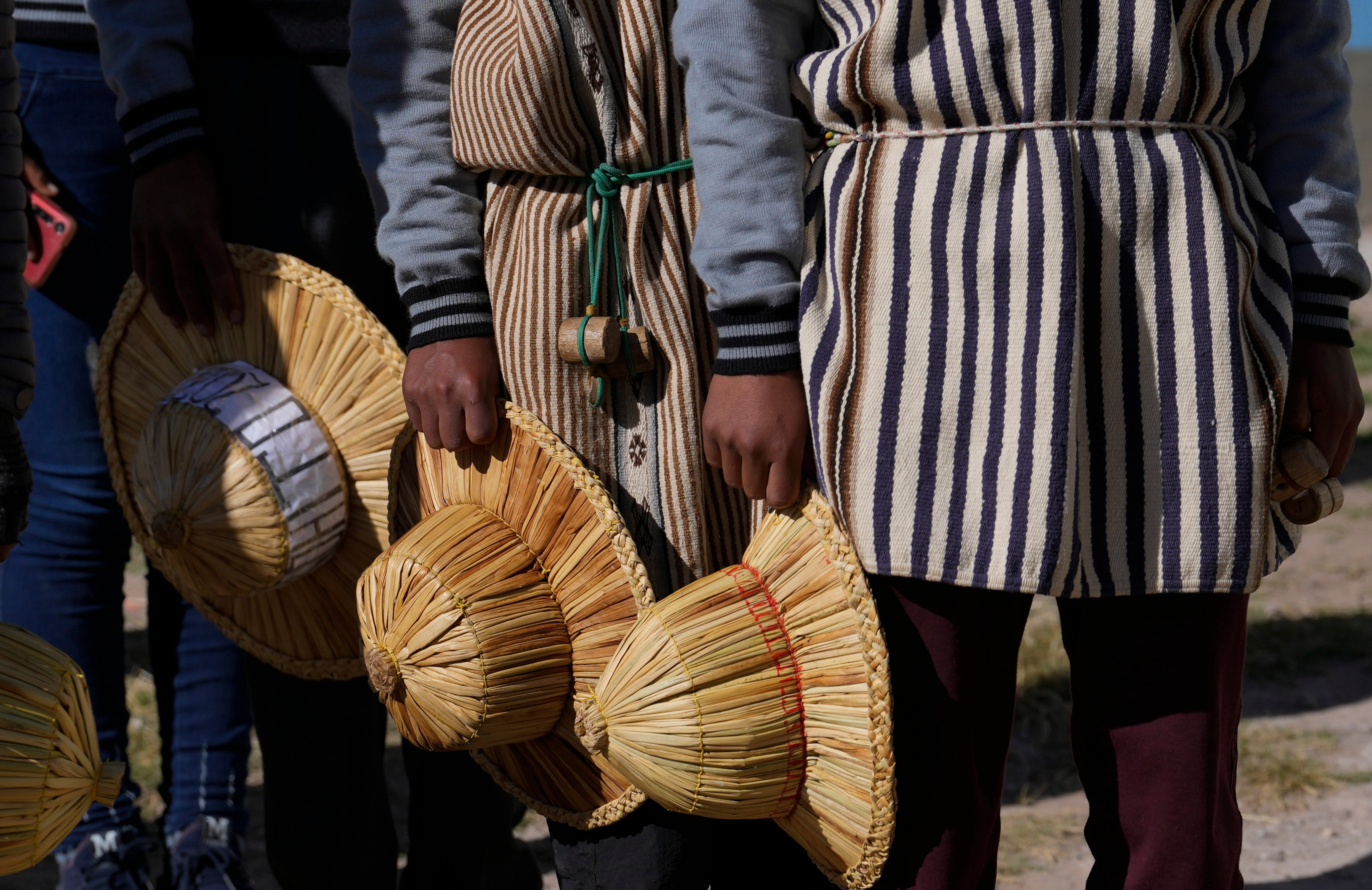 BOLIVIA-INDÍGENAS ROBOT