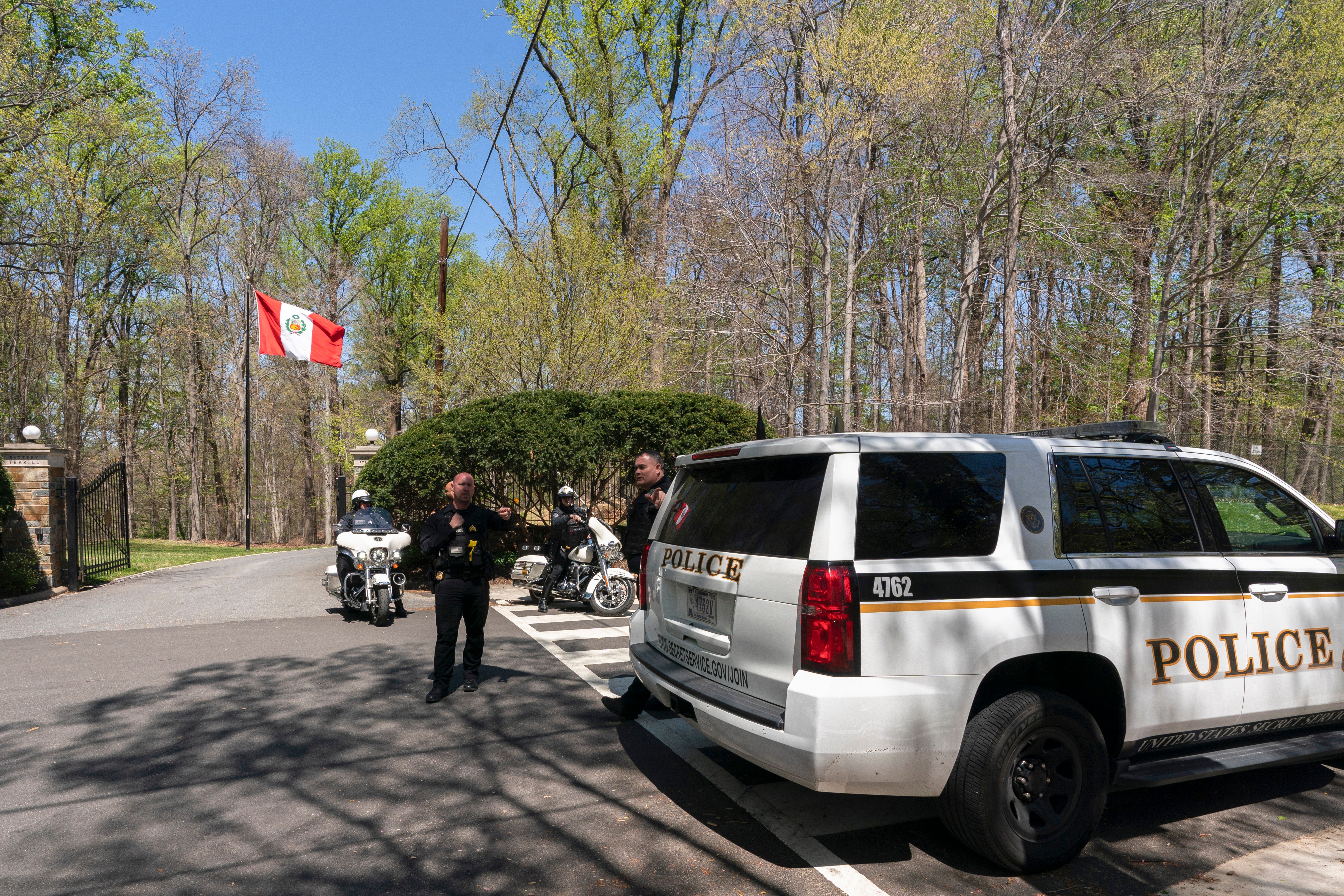 EEUU-RESIDENCIA EMBAJADOR PERUANO