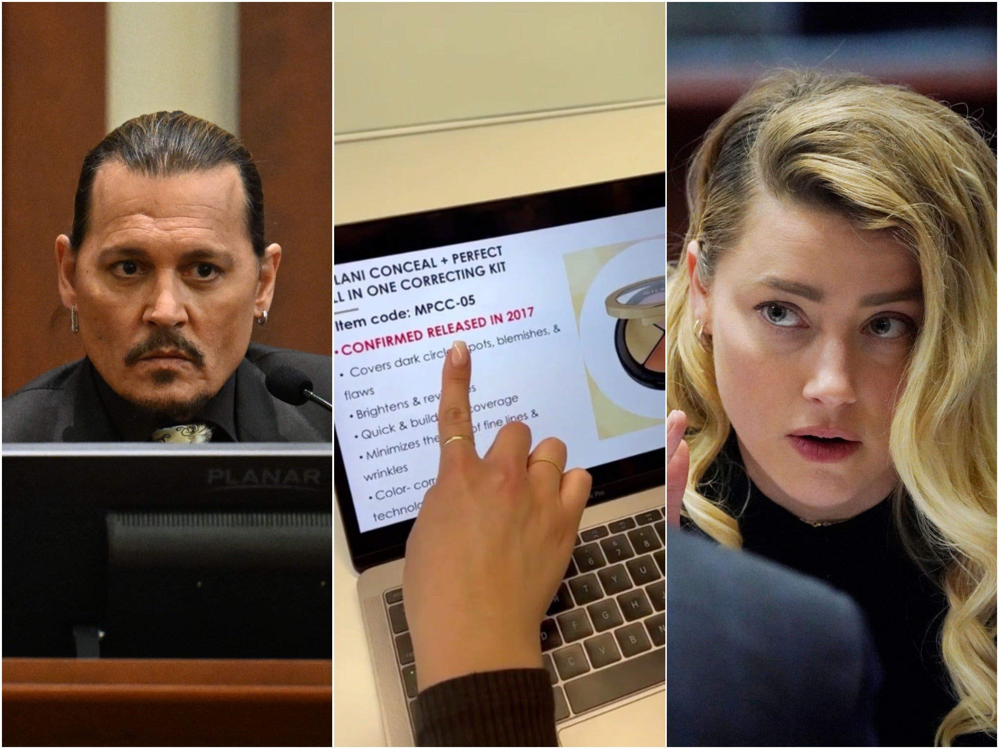 Marca de cosméticos interviene después de que su producto se citara como evidencia en juicio de Depp vs Heard