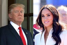 Partidarios de Meghan Markle critican a Trump después de una entrevista del expresidente con Piers Morgan