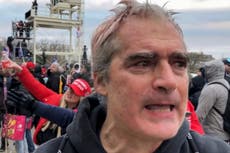 6 de enero: acusan al hijo de un famoso artista estadounidense por participar en los disturbios