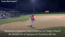 Aparente tiroteo interrumpe juego infantil de béisbol en Carolina del Sur