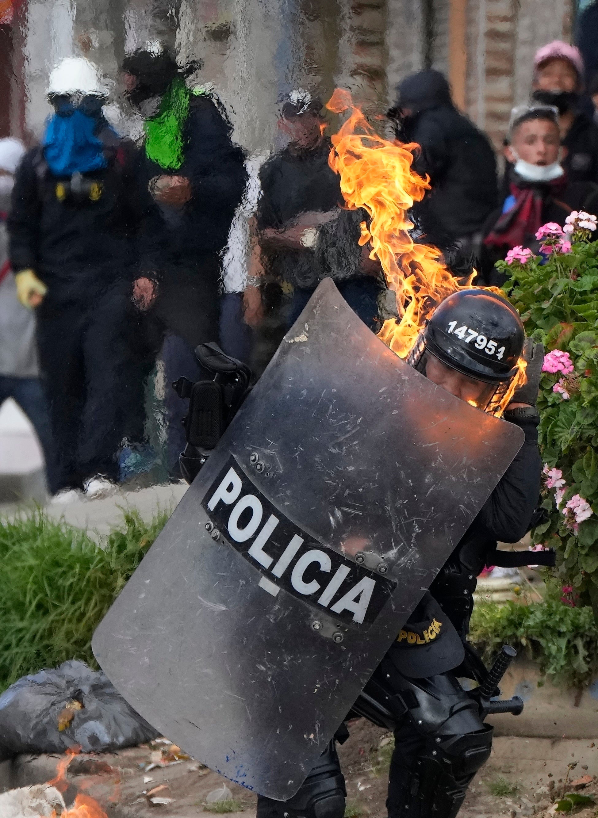 COLOMBIA-PROTESTAS-ANIVERSARIO
