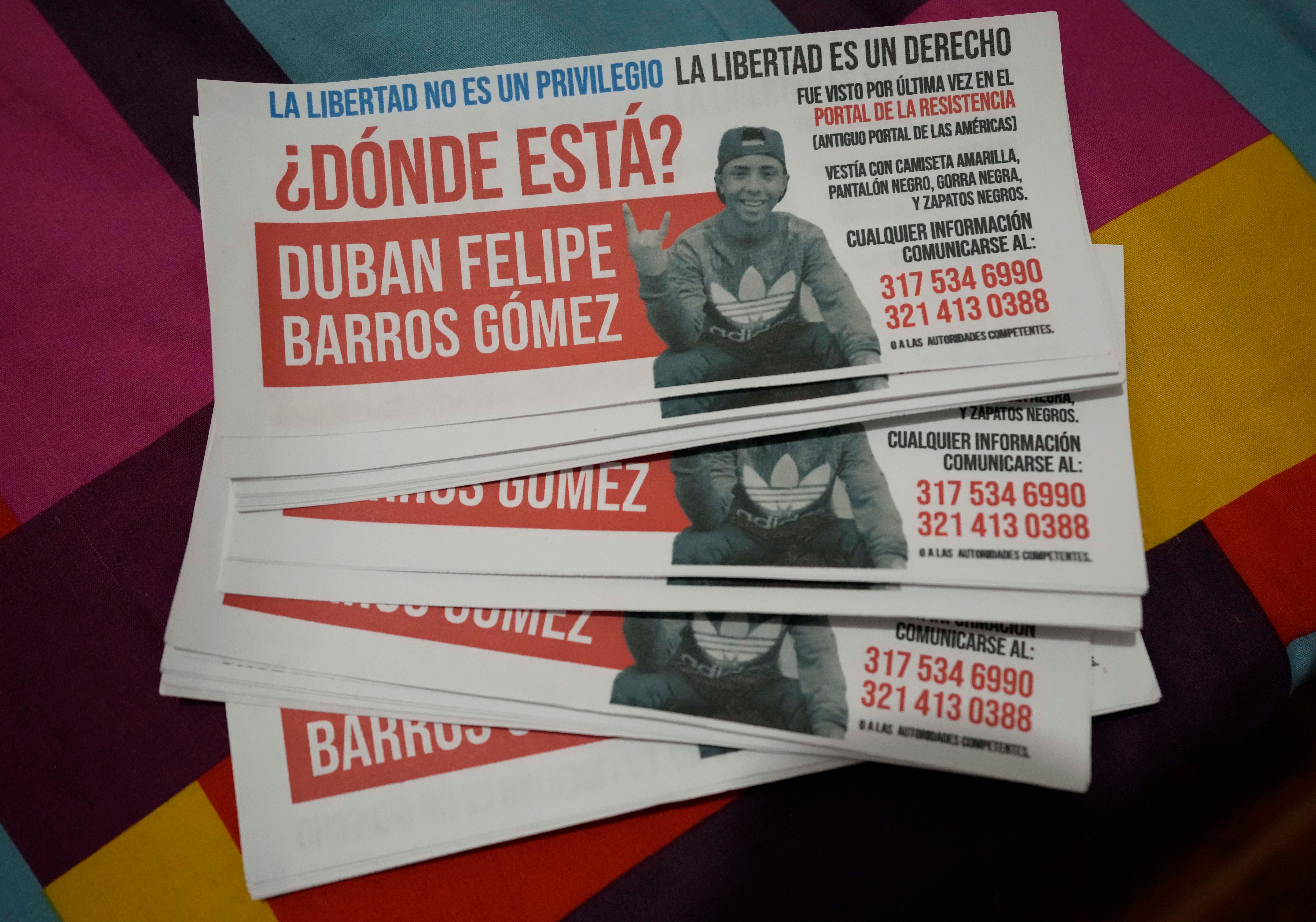 COLOMBIA-PROTESTAS-ANIVERSARIO
