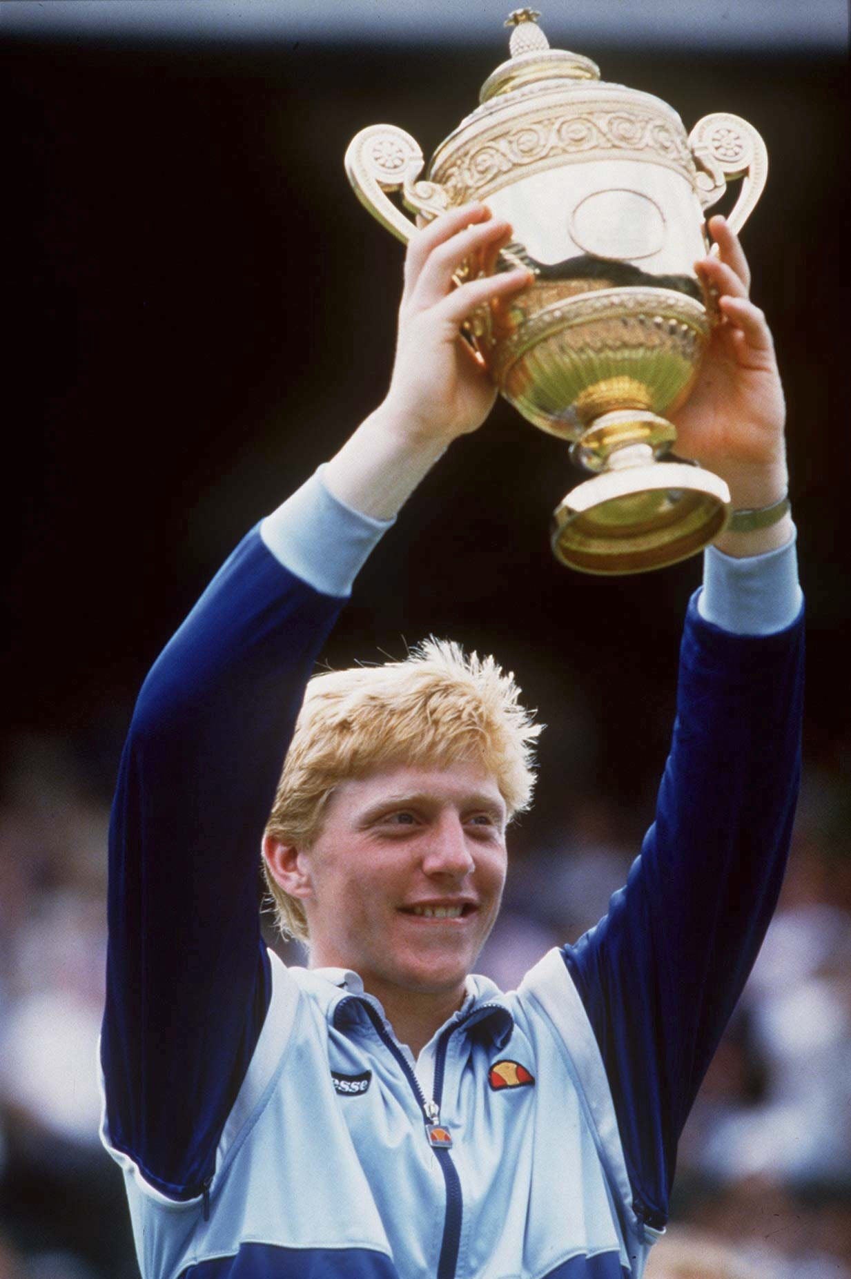 Boris Becker ganó el título individual masculino en el Campeonato de Wimbledon de 1986