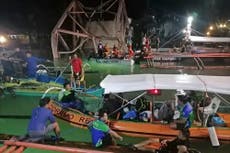 Derrumbe de puente en Filipinas causa 4 muertes