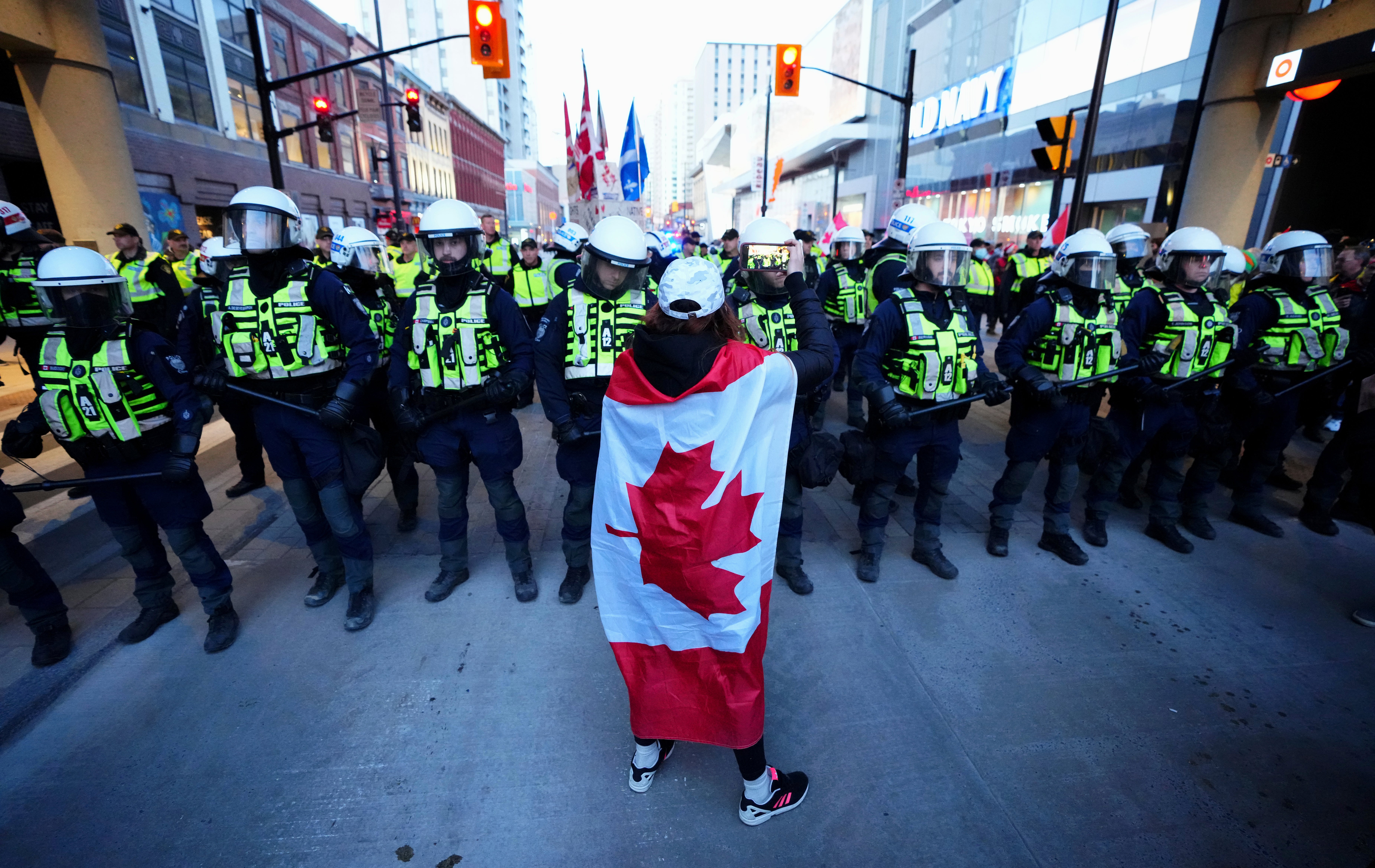 CANADÁ-PROTESTAS