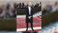 Así llegó J Balvin al Met Gala