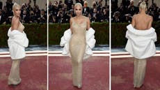 Kim Kardashian encarna a Marilyn Monroe en la Gala del Met