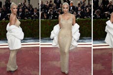 Kim Kardashian encarna a Marilyn Monroe en la Gala del Met