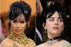 Cardi B aclara a quién llamó “rara” Billie Eilish en la Met Gala: “Odio el internet”