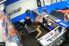 California: vídeo muestra intento de robo en una tienda que terminó en tiroteo fatal