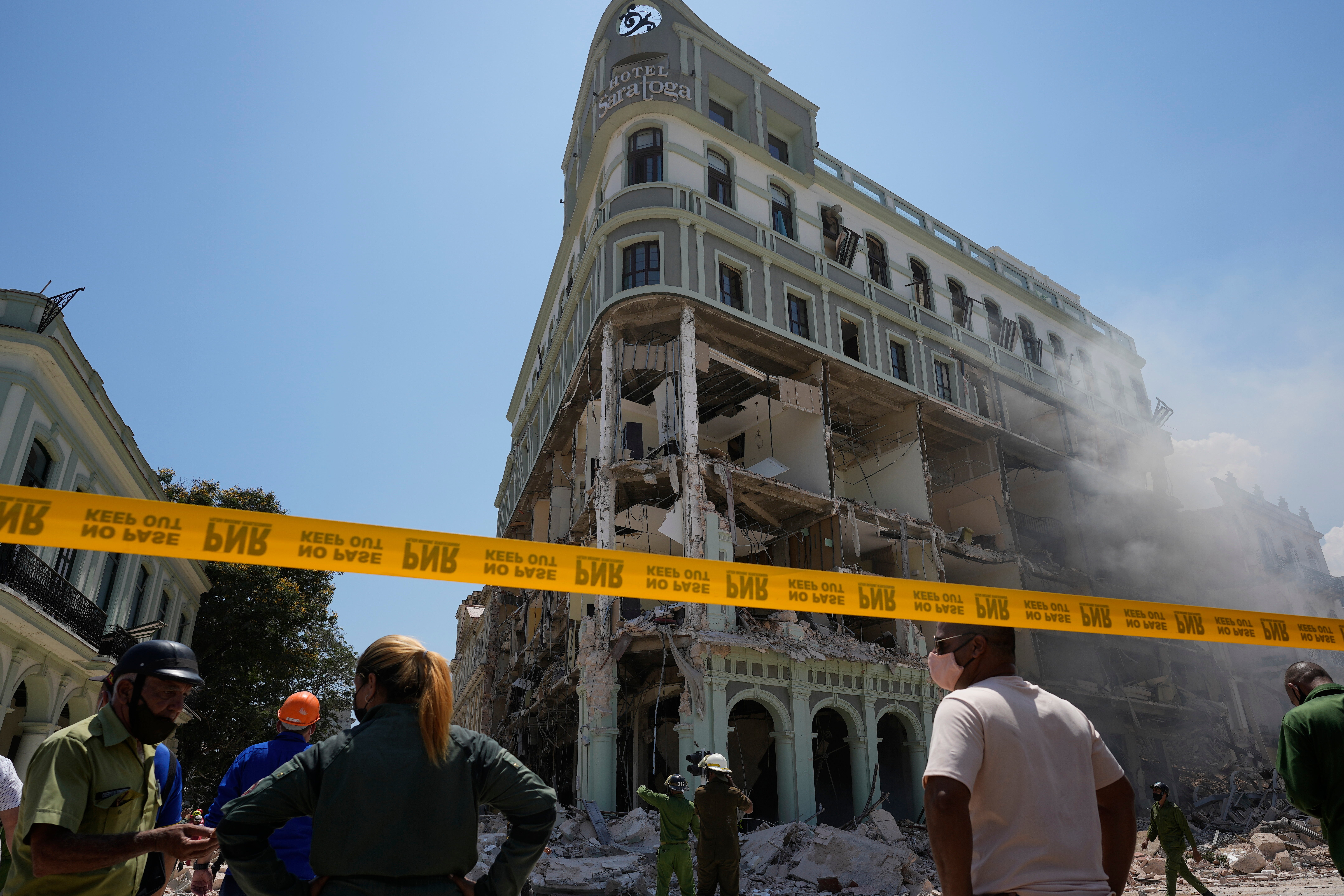 Explosión en un hotel de Cuba