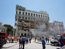 Ocho muertos y numerosos heridos tras una fuerte explosión que arrasa varias plantas de un hotel en Cuba