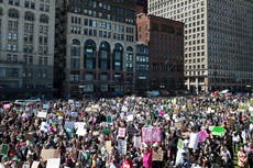 Manifestantes proaborto se reúnen en varias ciudades de EEUU
