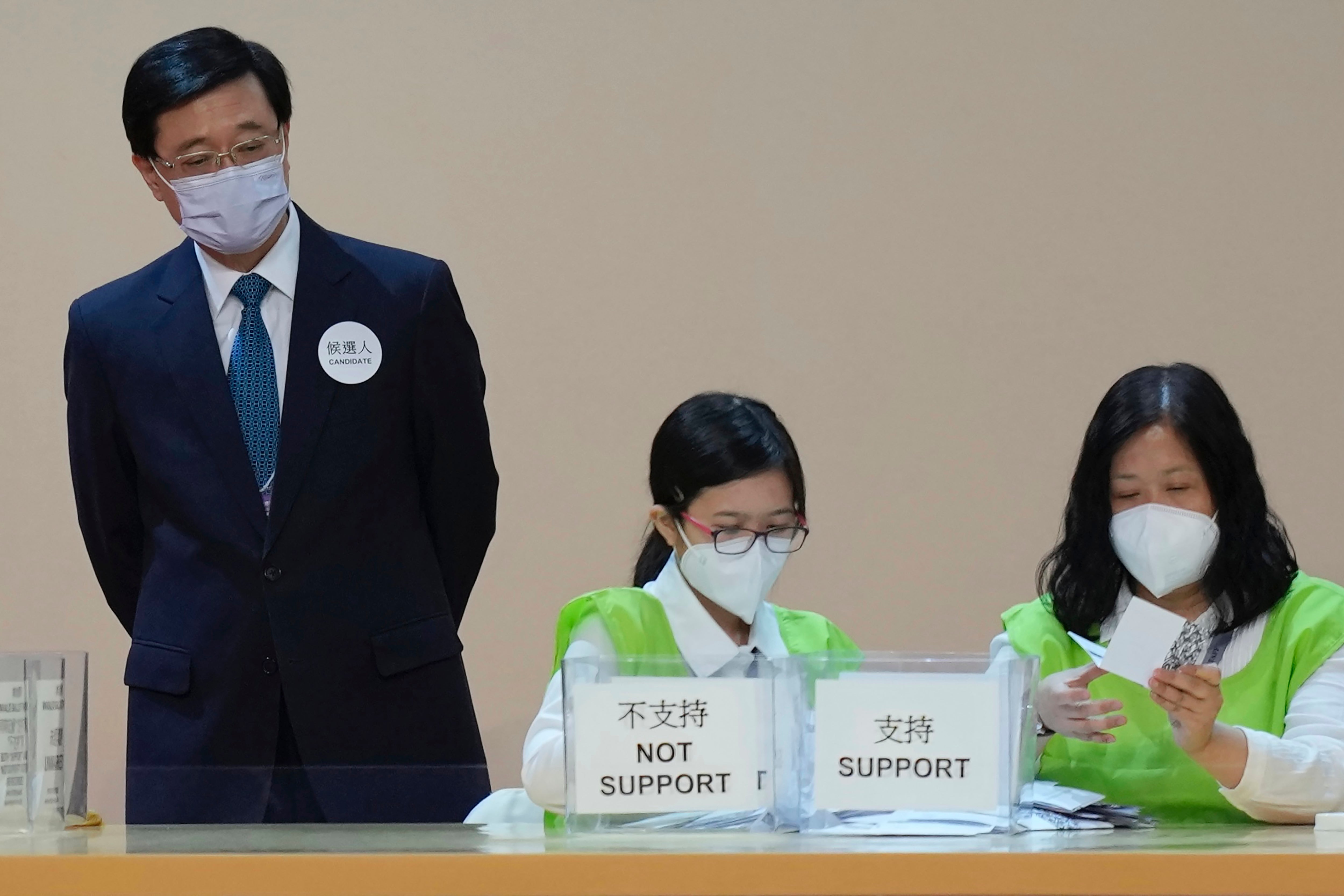 HONG KONG-ELECCIONES