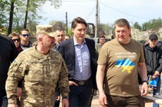 El primer ministro Justin Trudeau visita Ucrania para reunirse con Zelensky
