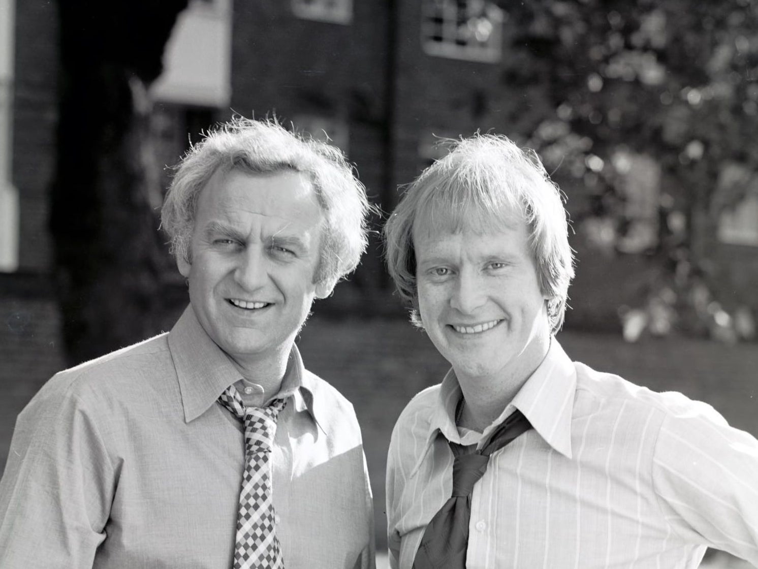 John Thaw y Dennis Waterman en la serie policiaca ‘The Sweeney’ en 1977