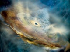 La NASA encuentra un agujero negro “invertido” que produce un “estallido raro y enigmático”