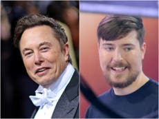 Elon Musk dice que entregará Twitter al YouTuber MrBeast si “muere”