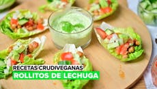 Recetas: rollitos de lechuga