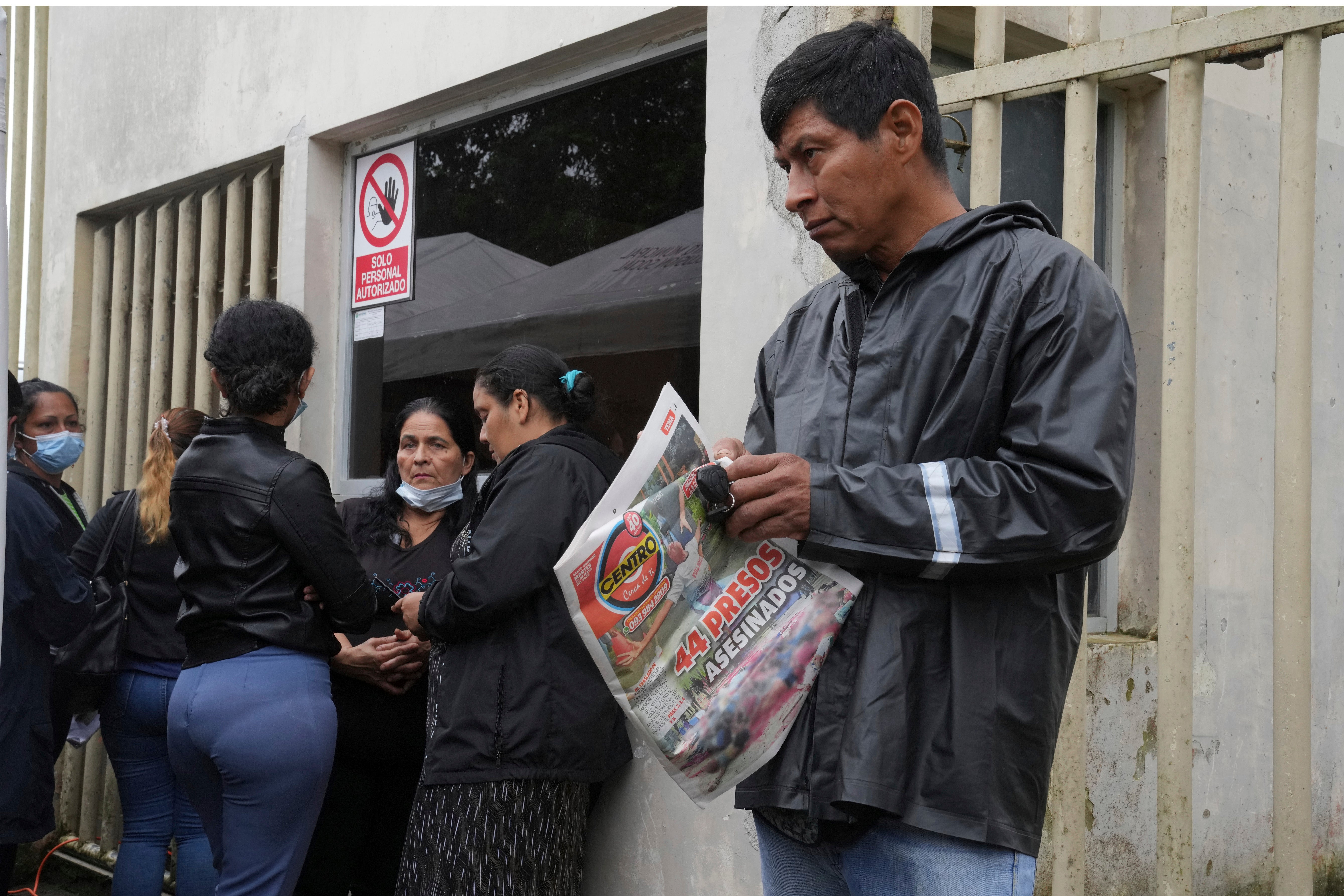 ECUADOR-CÁRCEL MOTÍN