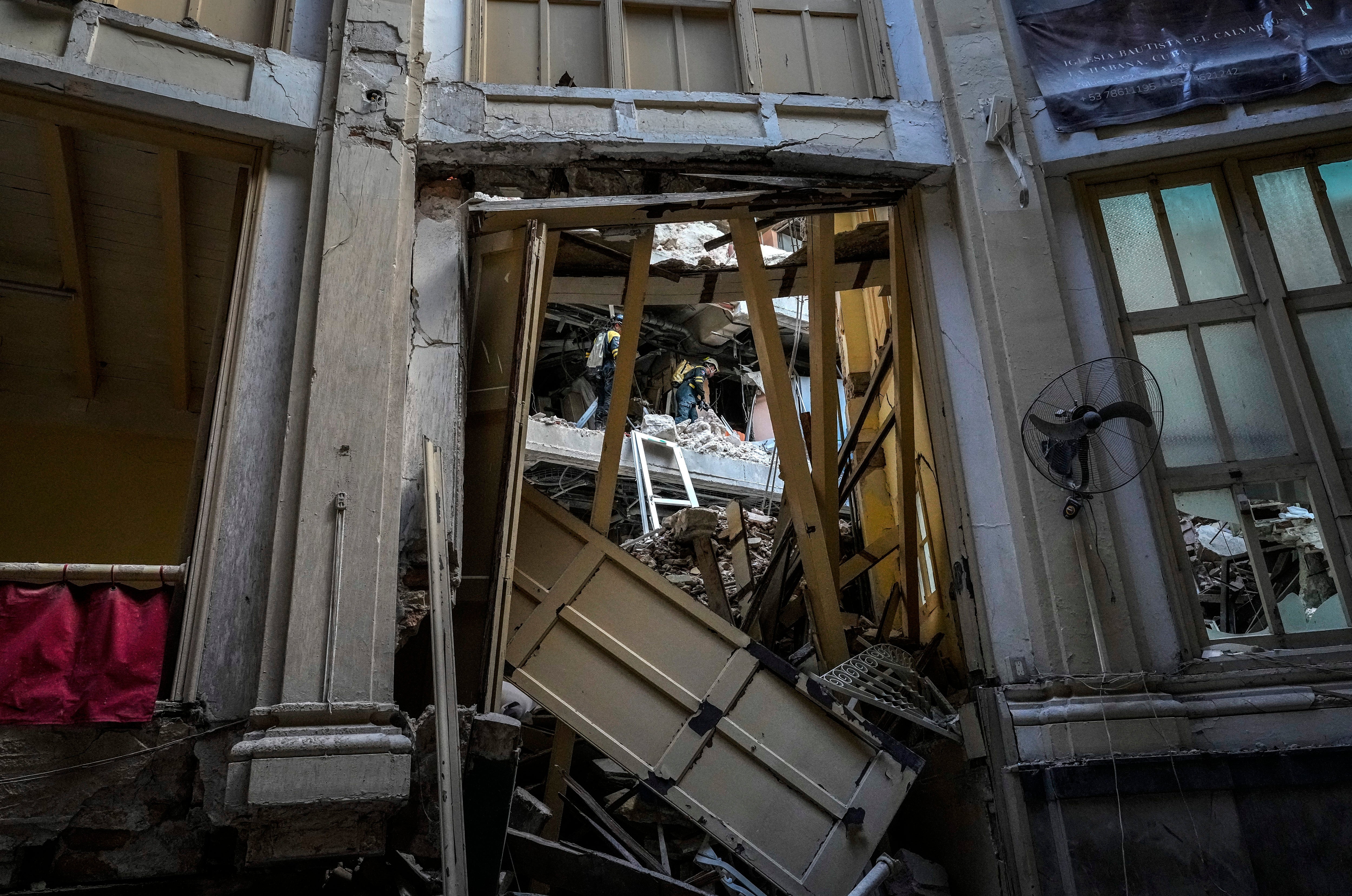 CUBA-EXPLOSIÓN TEMPLO