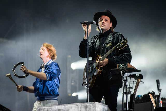 <p>Arcade Fire have secured their fourth number one album in the UK (David Jensen/PA)</p>