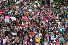 Roe vs. Wade: miles de personas se manifiestan en los EEUU para defender el derecho al aborto