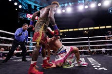 Charlo noquea a Castaño y unifica títulos superwelter