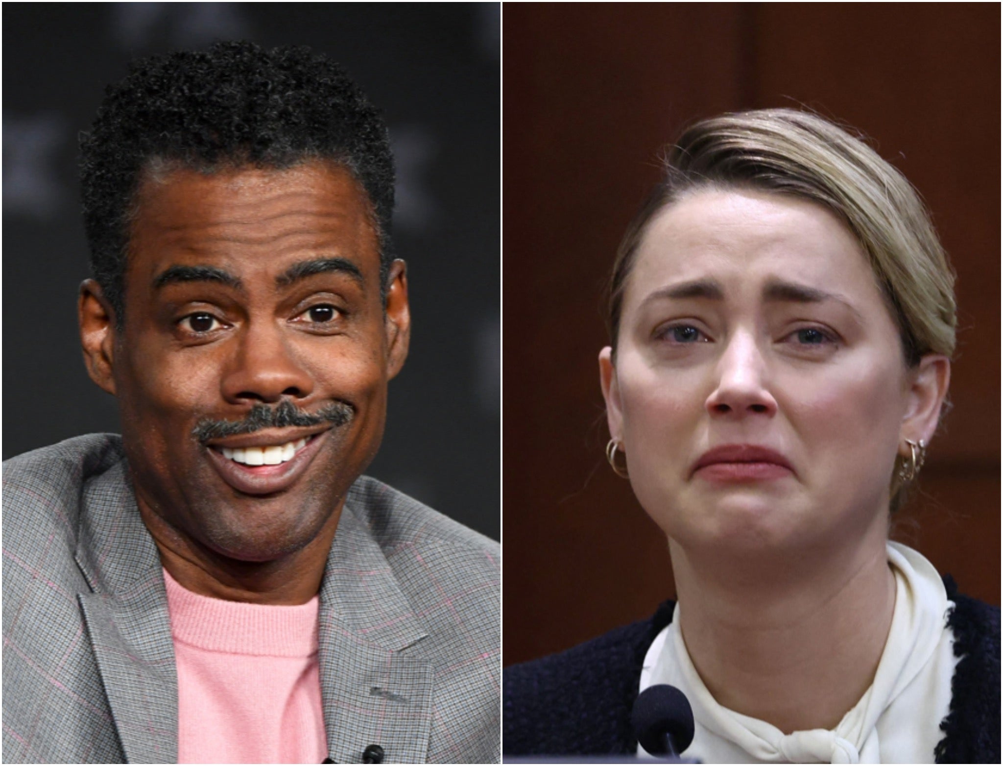 Critican a Chris Rock por decir “créanle a todas las mujeres, excepto a Amber Heard” en show de comedia