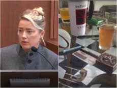 Depp vs. Heard: abogada de Depp acusa a Amber Heard de “montar” una foto de cocaína en la mesa