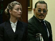 El juicio de Johnny Depp contra Amber Heard recibe más atención en línea que la lucha por el derecho al aborto