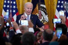 Aprobación hacia Biden cae al nivel más bajo de su mandato