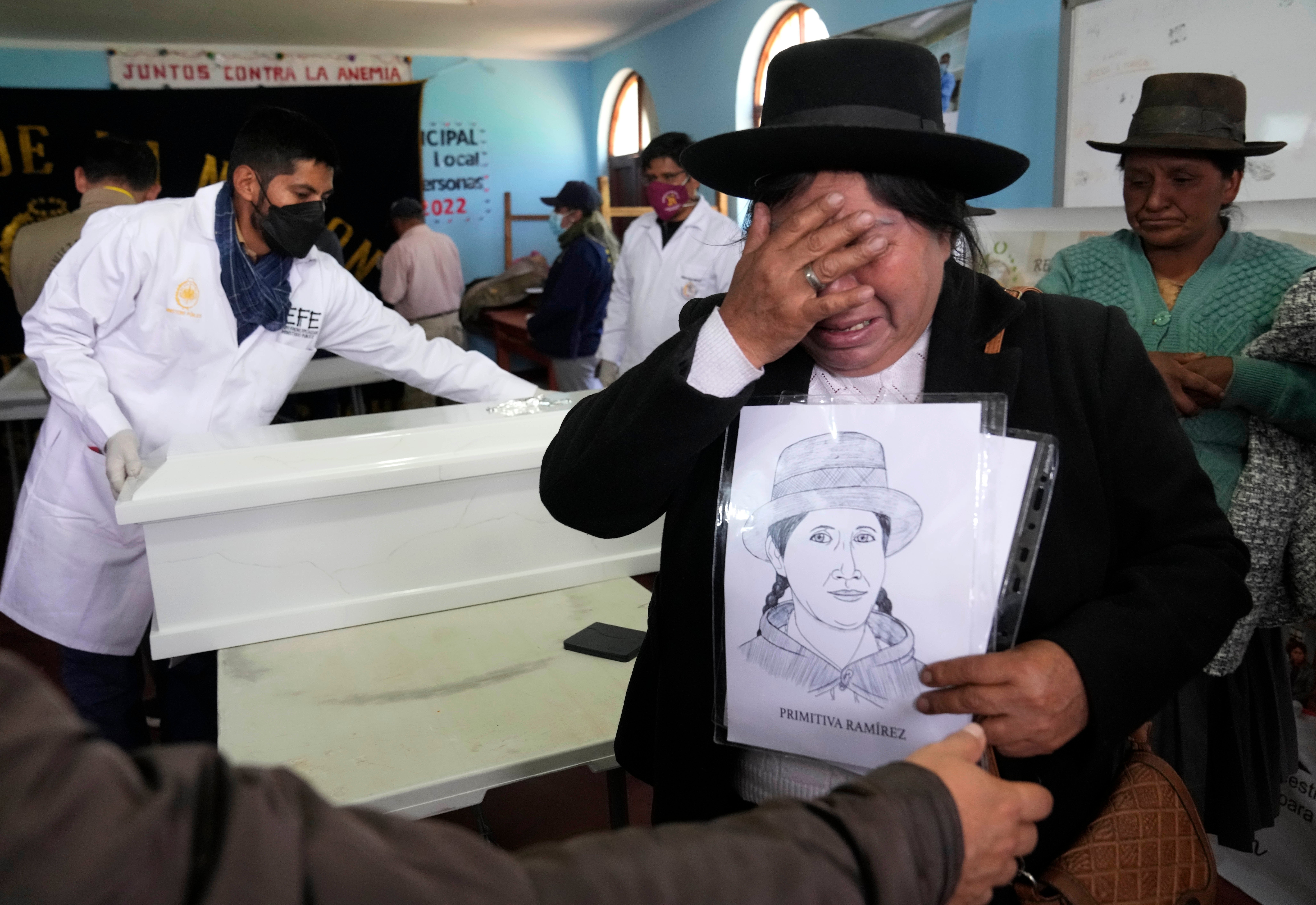 PERÚ-MASACRE ENTIERRO