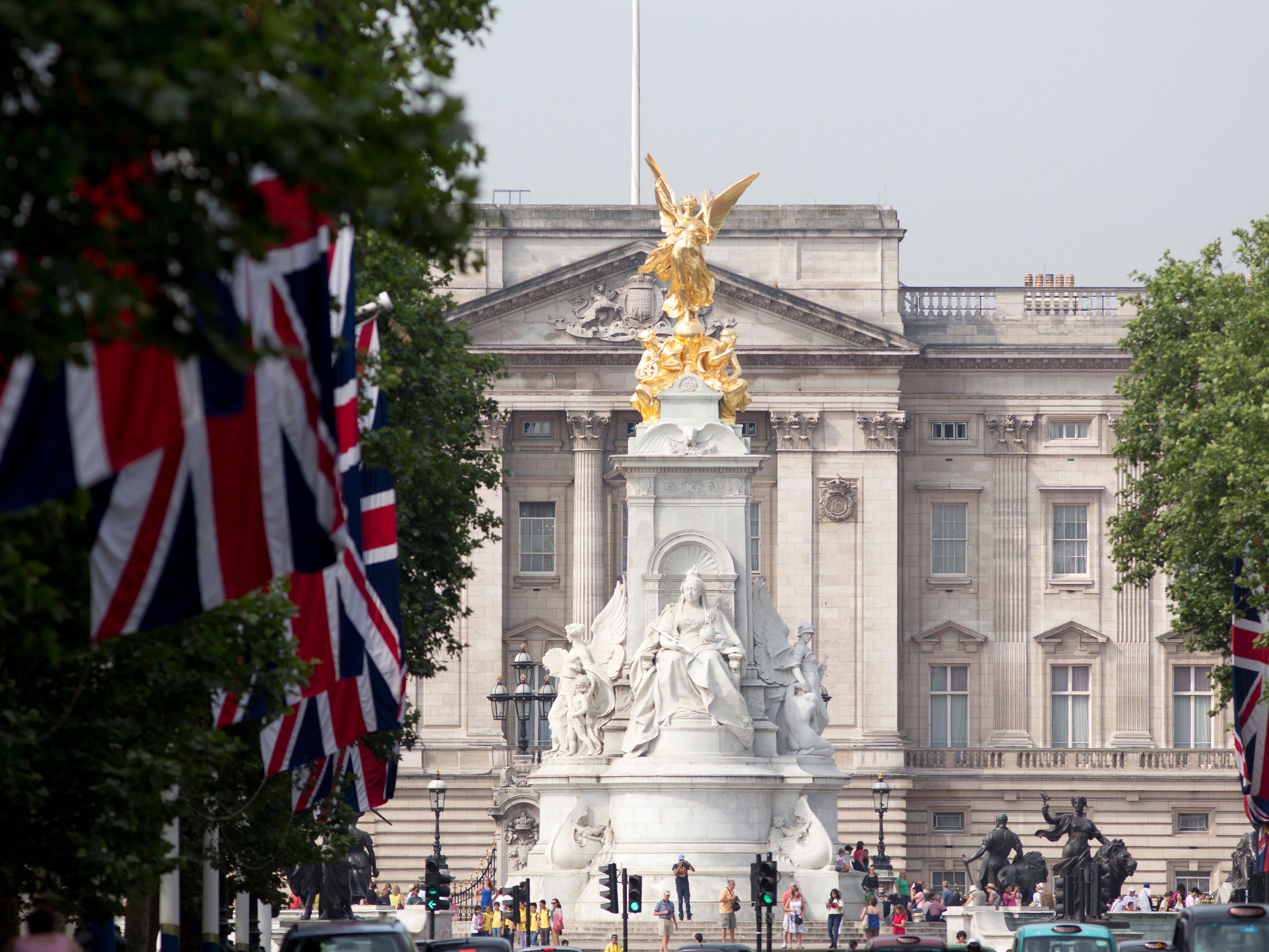 <p>El Queen Victoria Memorial, donde terminará el Desfile por el Jubileo de Platino de la Reina </p>