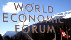 El Foro Económico Mundial en Davos trae protestas contra la pobreza 