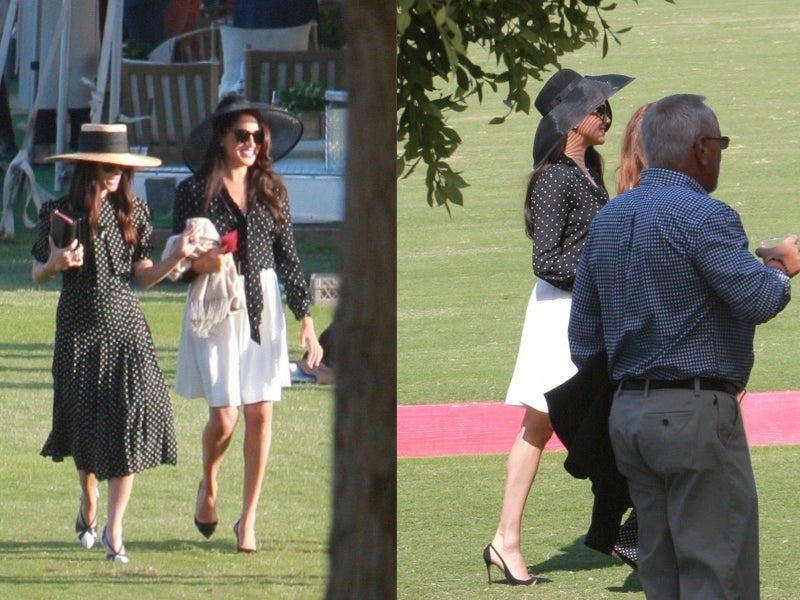 Meghan Markle y el príncipe Harry se besan tras partido de polo en Santa Barbara