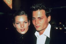 Johnny Depp invita a Kate Moss a su segundo show en el Royal Albert Hall en Londres junto a Jeff Beck