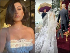 El “bridal mini” de Kourtney Kardashian muestra que se avecina un cambio de aires en la moda nupcial