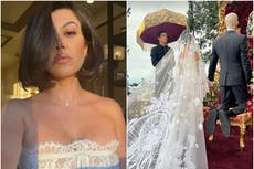 El “bridal mini” de Kourtney Kardashian muestra que se avecina un cambio de aires en la moda nupcial