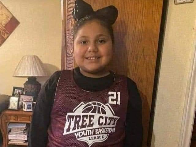 Ellie Lugo, de 10 años, estaba en la escuela cuando sucedió el tiroteo