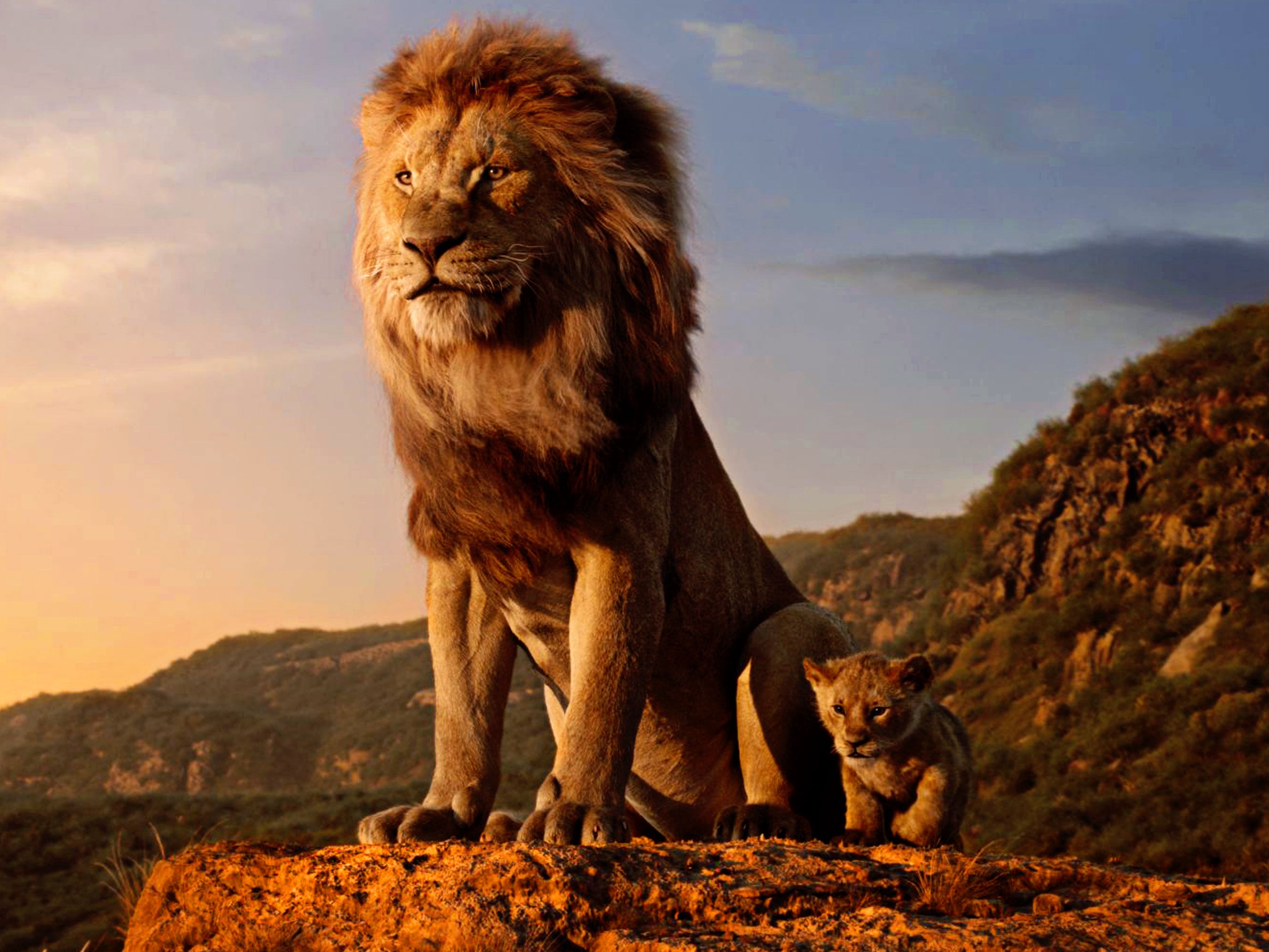 Hakuna Matata: Mufasa y Simba en ‘The Lion King’