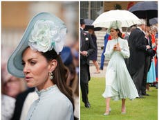 Kate Middleton rinde homenaje a Meghan y Harry durante la fiesta del jardín de la Reina