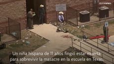 Niña hispana fingió estar muerta para sobrevivir al ataque en Texas