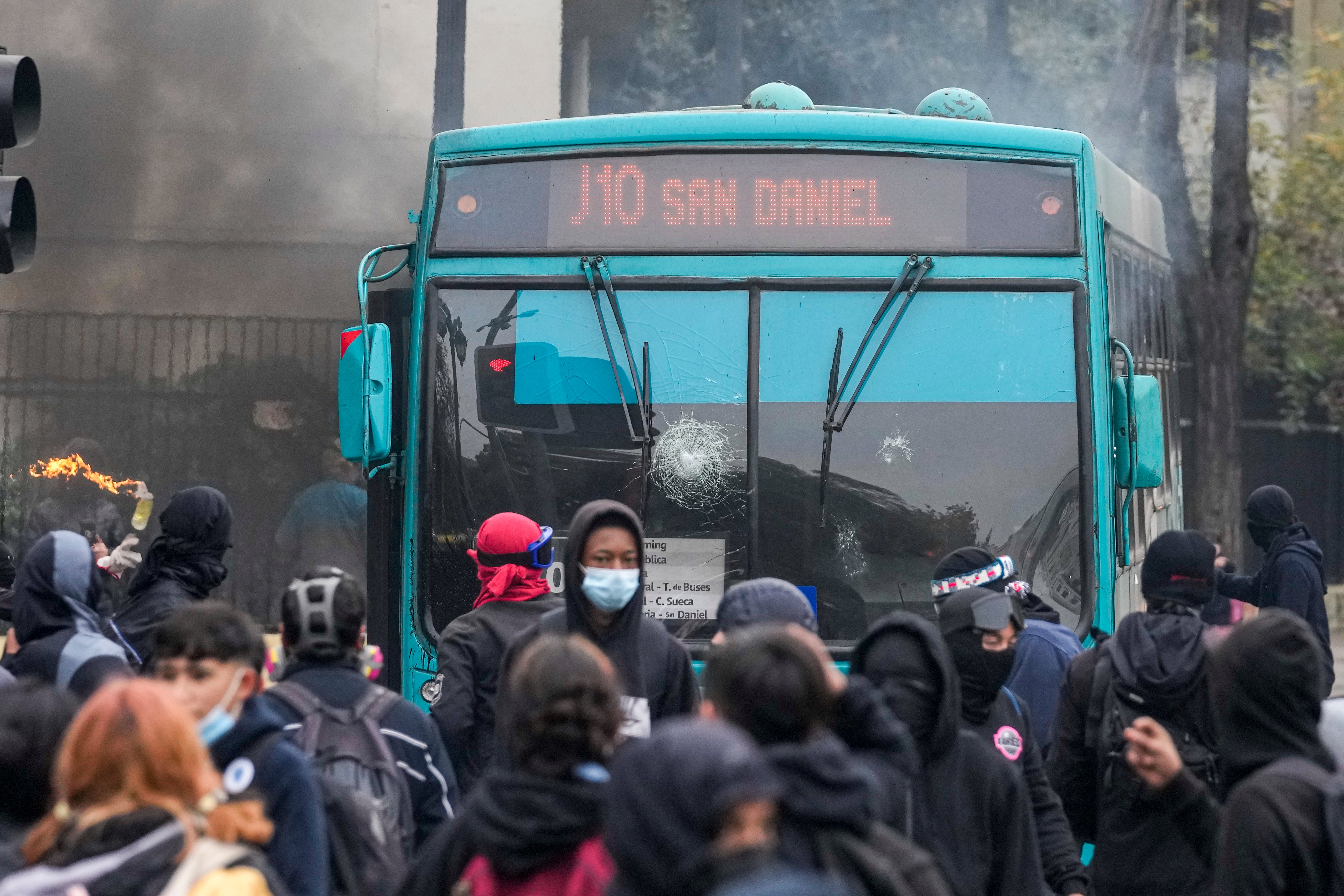 CHILE-ESTUDIANTES MARCHA